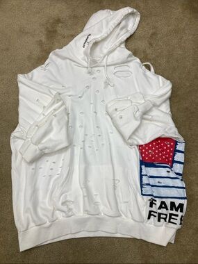Wren + Glory Hand Painted Jeep Hoodie Limited Edition One Size